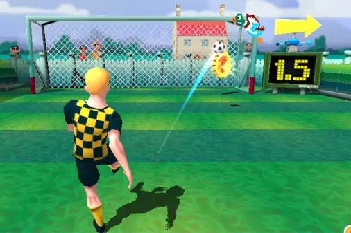 10ショットサッカーの画像