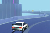 高速道路でシンプルなドリフトゲーム ACE DRIFT