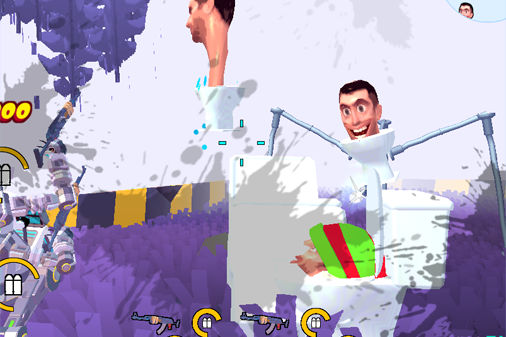 スキビディトイレを倒すTPS【エージェントウォーカーvsスキビディトイレット】の画像