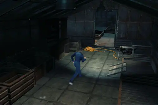 邪悪な屋敷で一人