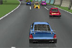 各コースで上位入賞を目指す3Dカーレーシングゲーム：American Racing 