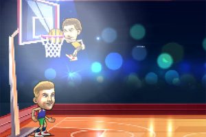2p対戦可能なシンプルなバスケゲーム BasketBros.io