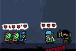 ゾンビの侵略を蹴散らしながら旅をするパズルゲーム：Bazookipocalypse