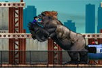巨大な猿が大暴れする破壊ゲーム：Big Bad Ape