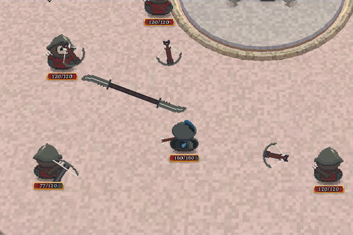 武器で戦うアリーナ格闘ゲーム【ブレード&ベドラム】の画像