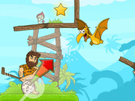 石器時代のゴルフゲーム CAVE GOLFの画像