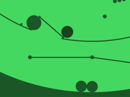 ボールを転がす誘導アクションゲーム CircloO 2の画像