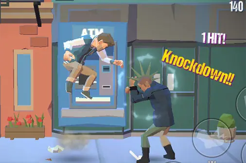 横スクロール格闘ゲーム【シティブロール (City Brawl)】の画像