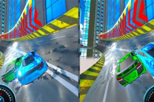 ローカル対戦可能なドライブゲーム City Car Stunt 3