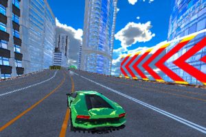 高速走行レースゲーム CITY CAR STUNT 4