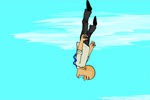 プッツンきた男の飛び降りゲーム：Cubikill 4