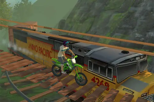 爆破スタントのバイクゲーム【エンデューロクロスモータースポーツ】の画像