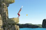 断崖絶壁から飛び込むスポーツゲーム Flip Diving