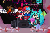 初音ミクのFNFゲーム FNF: Miku and Carol sings Gospel