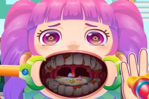 歯医者さんのシミュレーションゲーム Funny Throat Surgery 2