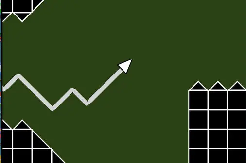 ジオメトリーダッシュ 飛行機 （シップ版）【ジオメトリバイブス (Geometry Vibes)】の画像