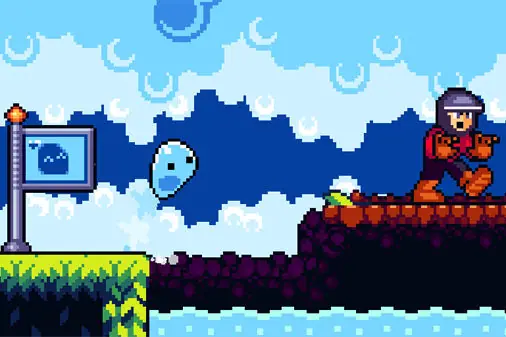 平和な世界を冒険するスライムゲーム【ゴースライミーゴー】の画像