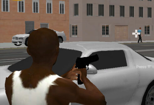 【GTA】グラセフ風のクライムアクションゲーム【PC無料ゲーム】 Grand Shift Autoの画像