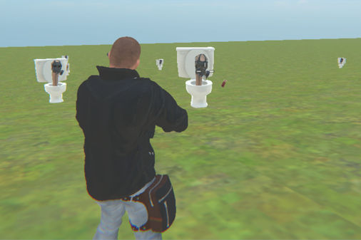 スキビティトイレのFPSゲーム【Grand Skibidi Town】の画像