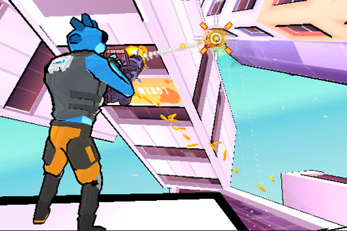 重力が特殊なブラウザTPSゲーム【グラビティアリーナシューター】の画像