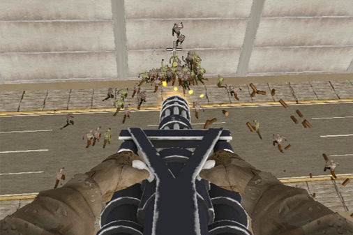 ゾンビから人間を守る防衛シューティング【Gun War Z1】の画像