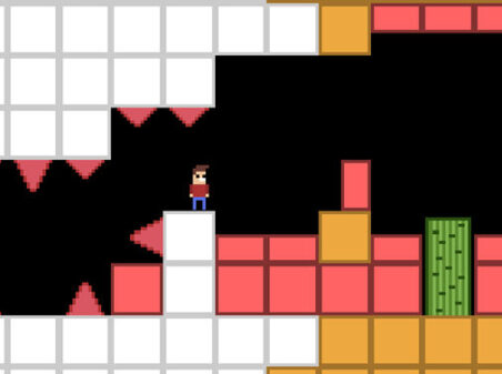 レトロな高難易度アクションゲーム Hard Game 2の画像