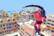 ヒーローの空中戦TPS【Hero 3: Flying Robot】