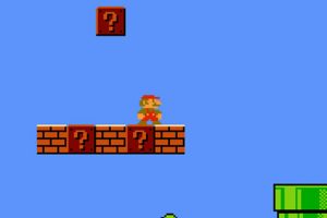 HTML5のスーパーマリオゲーム Super Mario Bros by HTML5