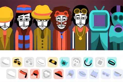 ビートボックスゲーム (インクレディボックスMod)【Incredibox Kochari】 の画像