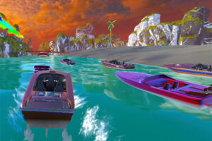 ジェットボートのレースゲーム【Jet Boat Racing】