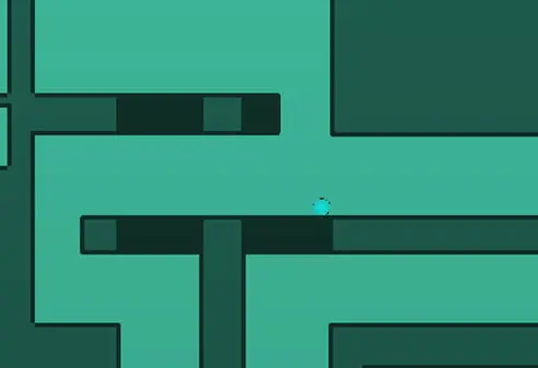 巨大な赤玉を倒す下剋上な育成アクション Jump Slam Rollの画像