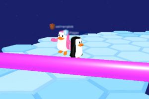 ペンギンがフォールガイズする対戦ゲーム JustFall.LOL