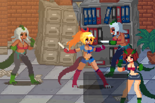 ファイナルファイト風の格闘アクション【メイデンコップス】の画像