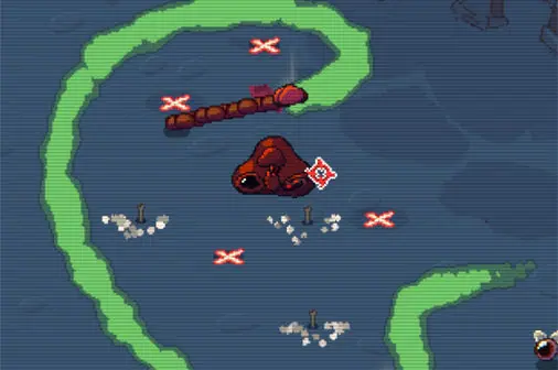 肉片を投げて戦うサバイバルゲーム【Meat N' Eat N' Yeet】の画像