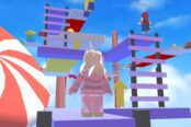 メルヘン世界のパルクールゲーム【メガパルクール（Mega Parkour: Obby Escape Run）】