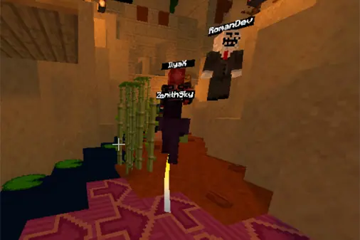 マイクラ風ダンジョンのパルクールゲーム【マインクラフトパルクールワールド (Minecraft Parkour World)】の画像