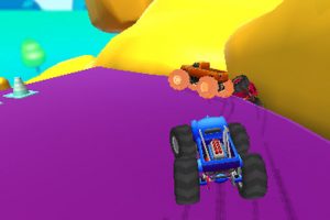 モンスタートラックのレースゲーム MONSTER RACE 3D