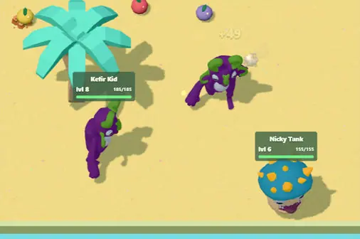 巨大怪獣に育てる対戦アクション【モンスターズIO (Monsters IO)】の画像