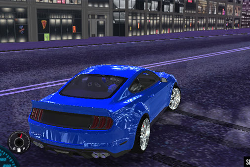 市街地ドライビングゲーム【マスタング シティドライバー】の画像