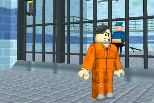 ロブロックス風の脱獄パルクールゲーム【オビー刑務所バリー脱獄 (Obby Prison Barry Escape)】の画像