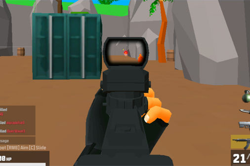 ブラウザで遊べるマルチプレイFPS【オーバータイドio (Overtide.io)】の画像