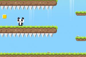 パンダがコインを集めるタイミングゲーム Panda Love2
