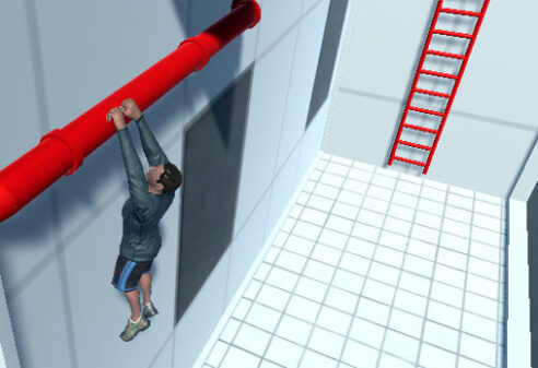 ビルの屋上でパルクールするゲーム Parkour GO 2: Urbanの画像