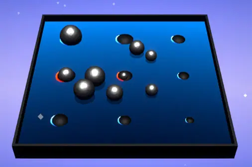ボールを穴にはめるバランスゲーム【ペイシェンス ボールズ (Patience Balls)】の画像