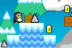 ペンギンがコインを集めるアトラクションゲーム：PENGUINS POLE