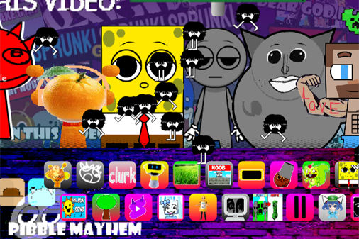 スプランキ Mod (ディスコ風)【スプランキ メイヘム】 Pibble mayhemの画像