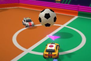 ミニカーでサッカー対決する2P対戦ゲーム Pocket League 3D
