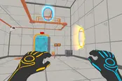 ポータルで空間移動するFPSパズル【ポータルマスター (Portal Master)】