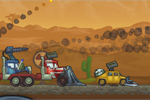 3つの車両を強化するシューティングゲーム：Road of Fury