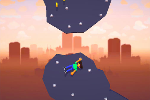 ロッククライミングのネタ系ゲーム【Rock Climber】